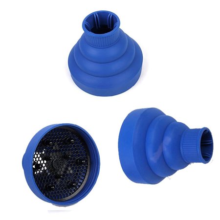 Silicone Folding Blow Dryer Diffuser (1 Blue)