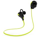 DLAND Qy7 Mini Lightweight Wireless Stereo Sportsrunning and Gymexercise Bluetooth Earbuds Headphones Headsets Wmicrophone for Iphone 6 5s 5c 4s 4 Ipad 2 3 4 New Ipad Ipod Android Samsung Galaxy Smart Phones Bluetooth Devices