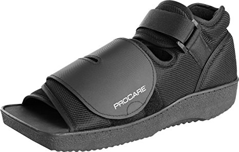 ProCare Squared Toe Post-Op Shoe, Large (Shoe Size: Men's 9.5 - 12 / Women's 10.5 - 13)