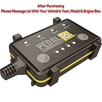 Pedal Commander throttle response controller for all Jeep models 2006 and newer - get increased performance or save fuel up to 20% Cherokee Commander Compass Grand Cherokee Patriot Renegade Wrangler