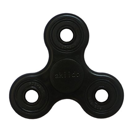 Hand Spinner Tri-Spinner Toy Stress Reducer - Perfect For ADD, ADHD, Anxiety, and Autism Adult Children - Spins Last for 2mins