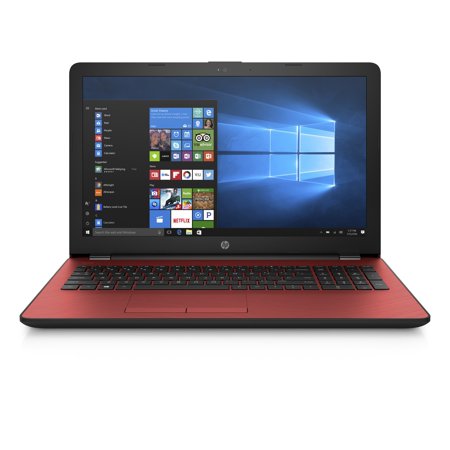 HP 15 Laptop 15.6" , Intel Pentium Silver N5000, Intel UHD Graphics 605, 500GB HDD, 4GB SDRAM, Scarlet Red, 15-bs234wm