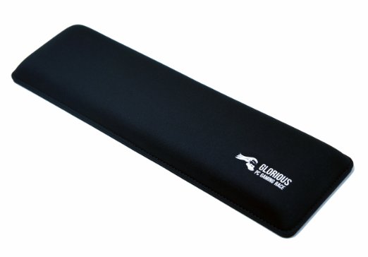 Glorious Gaming SLIM Wrist Pad/Rest - TKL Mechanical Keyboards,Stitched Edges,Ergonomic | 17x4 inches/13mm Thick (GSW-87)