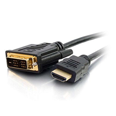 C2G/Cables to Go 42515 HDMI to DVI-D Digital Video Cable (1.5 Meters/4.9 Feet)