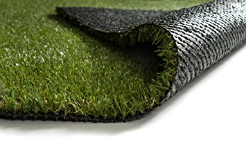 Pet Pad Indoor / Outdoor Artificial Grass Carpet Fade Resistant Easy Care Synthetic Turf 7'10"x9'10"