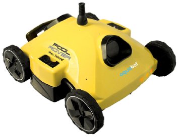 Aquabot AJET122 Pool Rover S2-50 Robotic Pool Cleaner for Above-Ground and Small In-Ground Pools