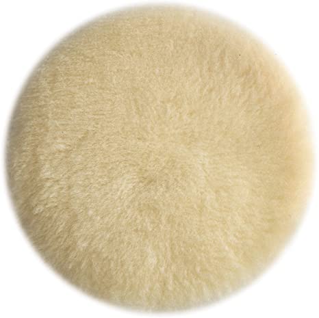 PORTER-CABLE 18007 6-Inch Lambs Wool Hook and Loop Polishing Pad