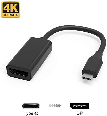 if-link USB C to DisplayPort Cable @4K 60Hz, Type-C to DP Adapter for MacBook Pro 2018/2017, MacBook Air/iPad Pro 2018, iMac 2017,ChromeBook Pixel, Dell XPS 15/13 and More
