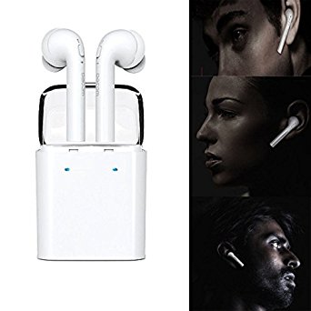 Bluetooth Earbud ZIYUO Twins Wireless Bluetooth In-ear Earphones Stereo Earbud Headset for iphone 7 Airpods Android