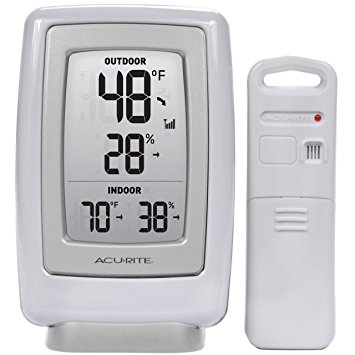 AcuRite 00611A2 Wireless Indoor/Outdoor Thermometer and Humidity Sensor