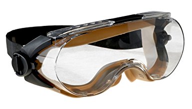 3M Maxim Safety Splash Goggle, 40671-00000-10 Over-the-Glass, Clear Anti-Fog Lens  (Pack of 1)