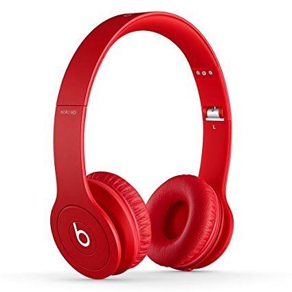 Beats Solo HD On-Ear Headphone - Red (Certified Refurbished)