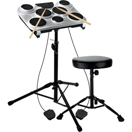 Spectrum Seven-Pad Digital Drums with Drum Stand