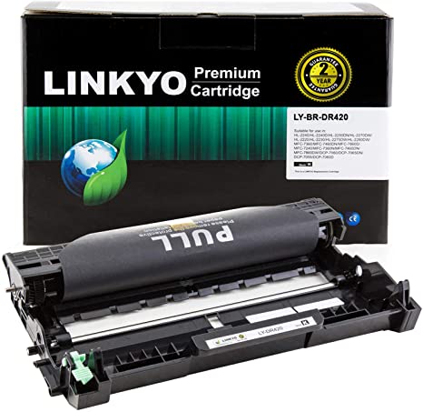 LINKYO Compatible Drum Unit Replacement for Brother DR420 DR-420