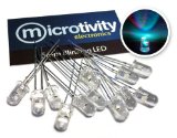 microtivity IL604 5mm RGB Slow-Rotating LED w Resistors Pack of 30