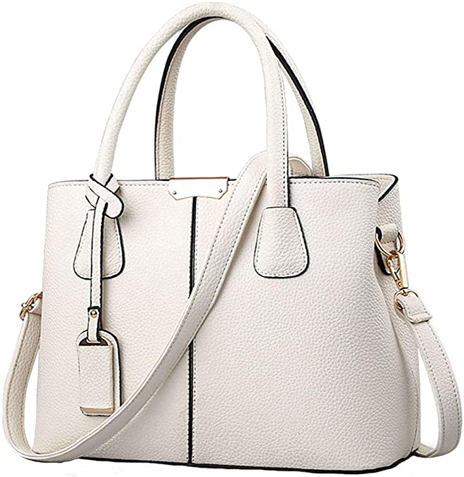 FiveloveTwo Women Classy Satchel Handbag Tote Purse Handle Bag Shoulder Bag