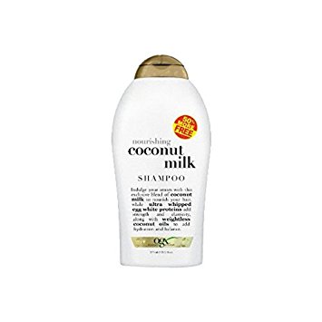 Organix Coconut Milk Shampoo Bonus, 19.5 Ounce