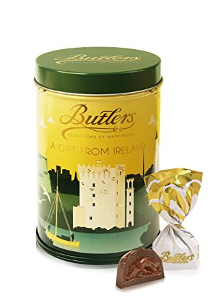 Butlers Box Of Assorted Chocolates In A Tin, A Gift From Ireland