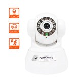 KaiCong Sip1602 Plug and PlayPan and Tilt IP Camera Wireless Motion Detection Mobile View Network Camera With 20 Feet Night Vision36mm Lens