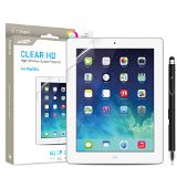 Ipad Screen Protector for Apple iPad 432 and iPad with Retina Display NOT for Ipad Air and Ipad 5 Sentey Clear Hd High Definition Tablet Ls-14112 Bundle with Free Metal Stylus Touch Screen Pen Lifetime Warranty Screen Protector Ipad 3-4 - Ipad Screen Protector Hd - Hd Clear Ipad Screen