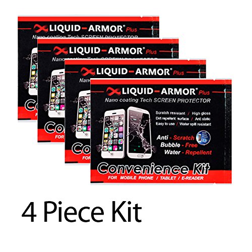 Liquid Armor Plus Anti Blue Rays (4 x Disposable Packs) Screen Protector for Phone & Tablet