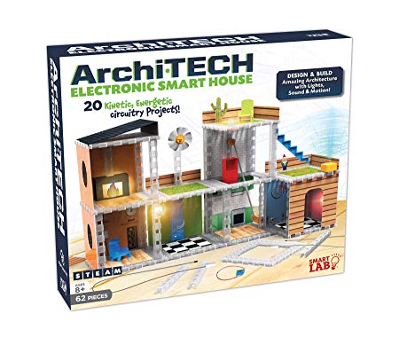 SmartLab Toys Archi-TECH Electronic Smart House (62 Piece)