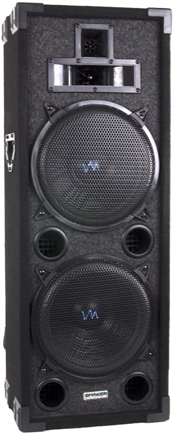 VM Audio VAS4210P 1100 Watt 4-Way Dual 10" DJ Loud PA Passive Church Speaker