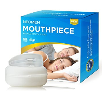 NEOMEN Snore Stopper Mouthpiece - Snoring Solution, Sleep Aid Night Mouth Guard Bruxism Mouthpiece