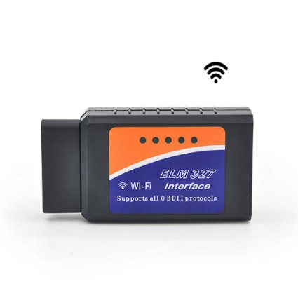ELM327 WIFI Wireless ELM327 OBD2 OBDII Auto Diagnostic Scanner Tool Adapter for Smartphone  PC  iOS  iPhone iPad iTouch Mac