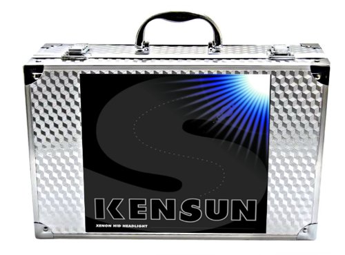 HID Xenon Headlight "Slim" Conversion Kit by Kensun, 9006, 6000K - 2 Year Warranty