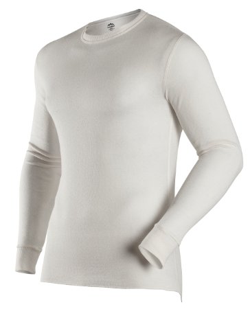 ColdPruf Mens Basic Dual Layer Crew Neck Base Layer Top