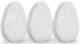 Facial Exfoliating Sponge Skin Exfoliation Tool for Face and Body Gentle Deep Cleansing Improves Texture Good for All Skin Types Hypoallergenic Set of 3 Sponges By Christina Moss Naturals