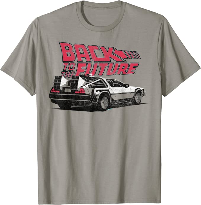 Back To the Future DeLorean Graphic T-Shirt