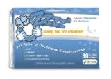 OZzzzs Sleep Aid for Children-30 Fruit Flavored EZ Melts fast-melting Tablets Pediatrician Recommended All Natural Guaranteed Results