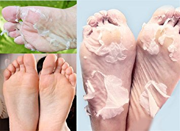 GARYOB 4 Pairs Baby Foot Peeling Renewal Foot Mask Remove Dead Skin Smooth Exfoliating Socks Foot Care Socks For Pedicure Upgraded
