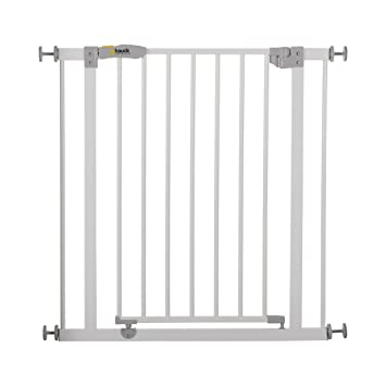 Hauck Hauck Squeeze Handle Metal Safety Gate - White