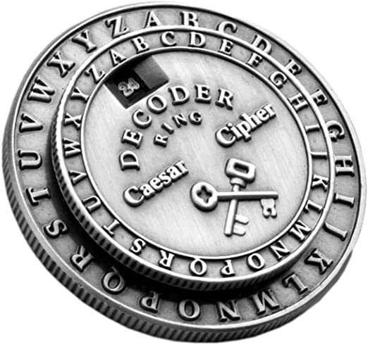 Retroworks Caesar Cipher Medallion Original