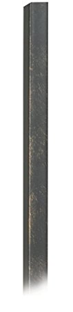30" Long Bronze Metal Cord Cover
