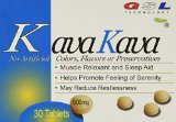 Kava Kava Muscle Relaxant and Sleep Aid 500 mg Pack of 6