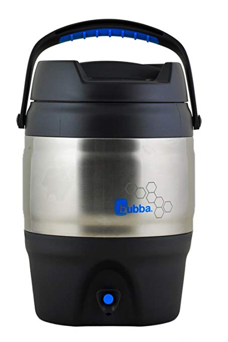 bubba 384 oz 3 gallon cooler charcoal blue