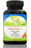 Huperzine A  200mcg  100 Capsules  Memory and Cognitive Support Supplement  Upgrade Your Brain