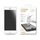 iPhone 6 screen protector LABC iPhone 6 Tempered Glass iPhone 6 HD Tempered Diamond Glass Technology NEWEST 02mm thinner thickness Protection Screen Protector by LABC - 47 Inch Screen - Premium Ballistic Nano Anti Scratch  Scratch Free Ultra Slim Tech Armor for Apple iPhone 6 47 - iPhone 6 screen protector LABC-305
