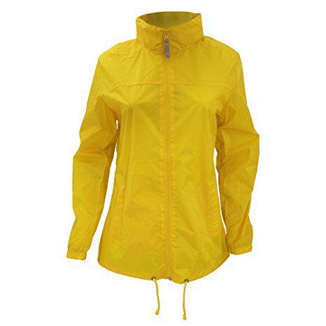 B&C Womens/Ladies Sirocco Lightweight Windproof, Showerproof & Water Repellent Jacket