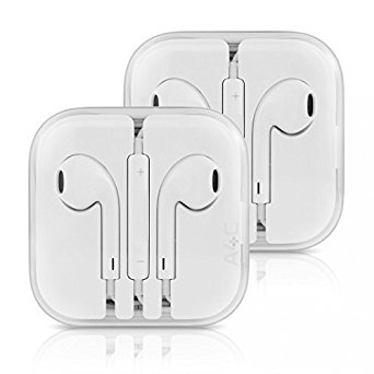 Apple MD827LL/A EarPods with Remote and Mic - Pack of 2
