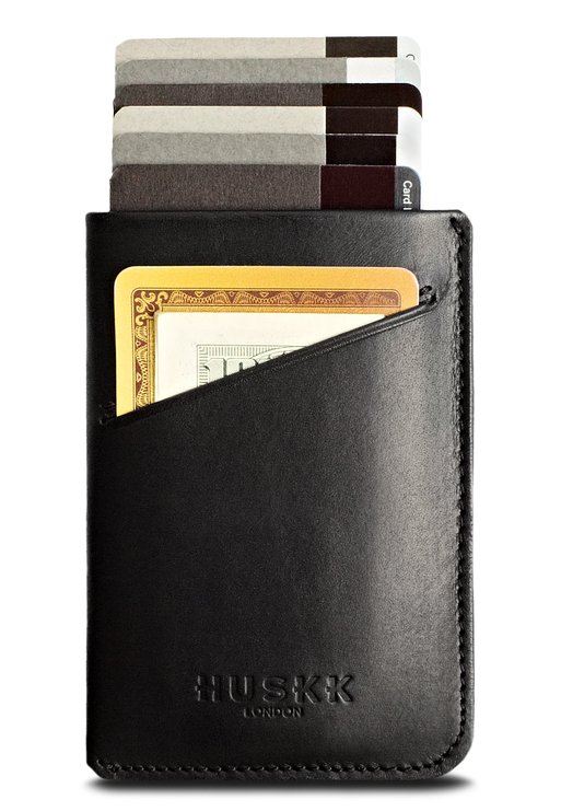 Card Sleeve Wallet Made of Italian Leather by HUSKK
