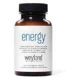 Weyland Energy - Complimentary Formula w Botanically Sourced Caffeine Complete B-Complex and Energy Supportive Herbs