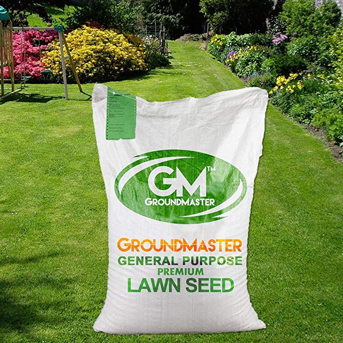 GroundMaster General Purpose Lawn Garden Grass Seed (20KG)