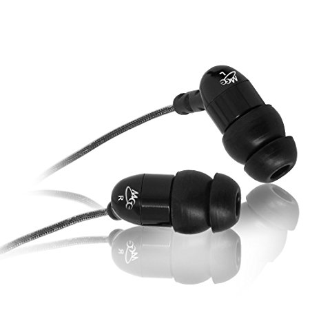 MEElectronics M9-BK Hi-Fi Sound-Isolating In-Ear Headphones (First Generation) - Black (Discontinued by Manufacturer)