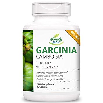 Simply Nutra Pure Garcinia Cambogia 85% HCA 800mg 60 Capsules